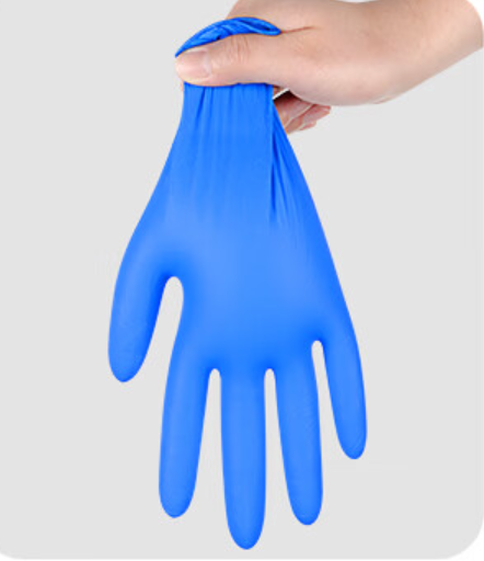 Blue Nitrile Gloves 