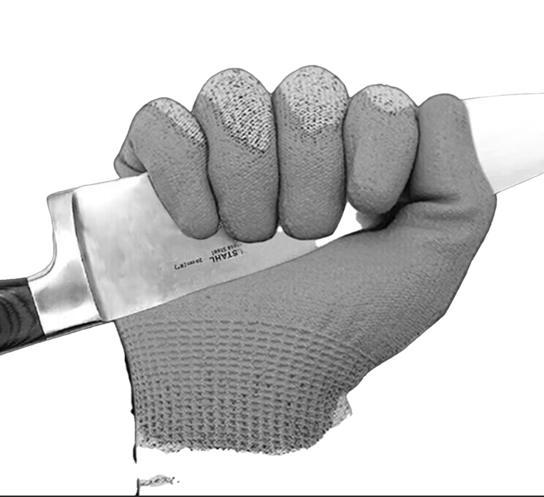 Cut resistant work gloves