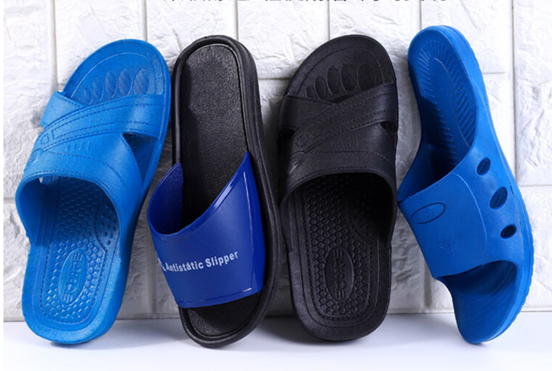  ESD slipper Workshop Work Shoes With Holes Sandals Anti Static SPU ESD Slipper
