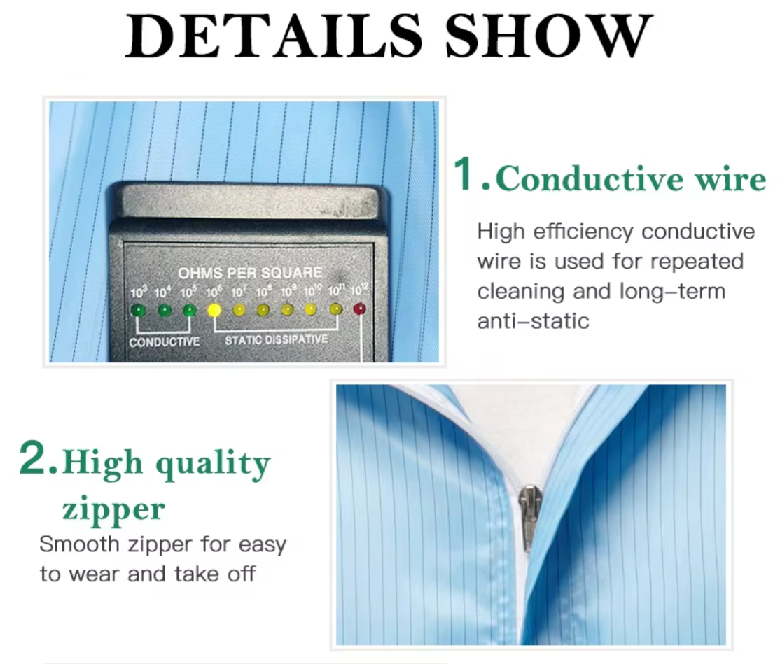 Clean ESD Washable Garment 