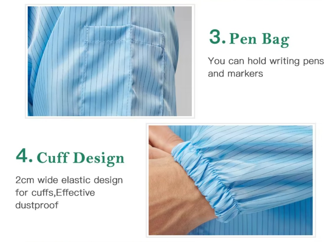 Clean ESD Washable Garment 