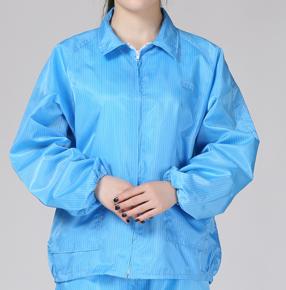  ESD Washable Garment Reusable Food Industry Suit Safety Cleanroom Esd Antistatic Clothes