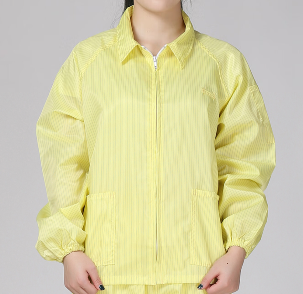  ESD Washable Garment Reusable Food Industry Suit Safety Cleanroom Esd Antistatic Clothes