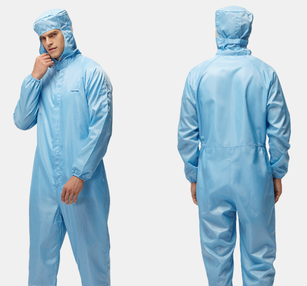  ESD Washable Garment Reusable Food Industry Suit Safety Cleanroom Esd Antistatic Clothes