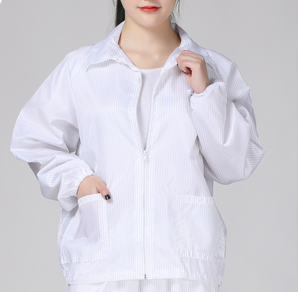  ESD Washable Garment Reusable Food Industry Suit Safety Cleanroom Esd Antistatic Clothes