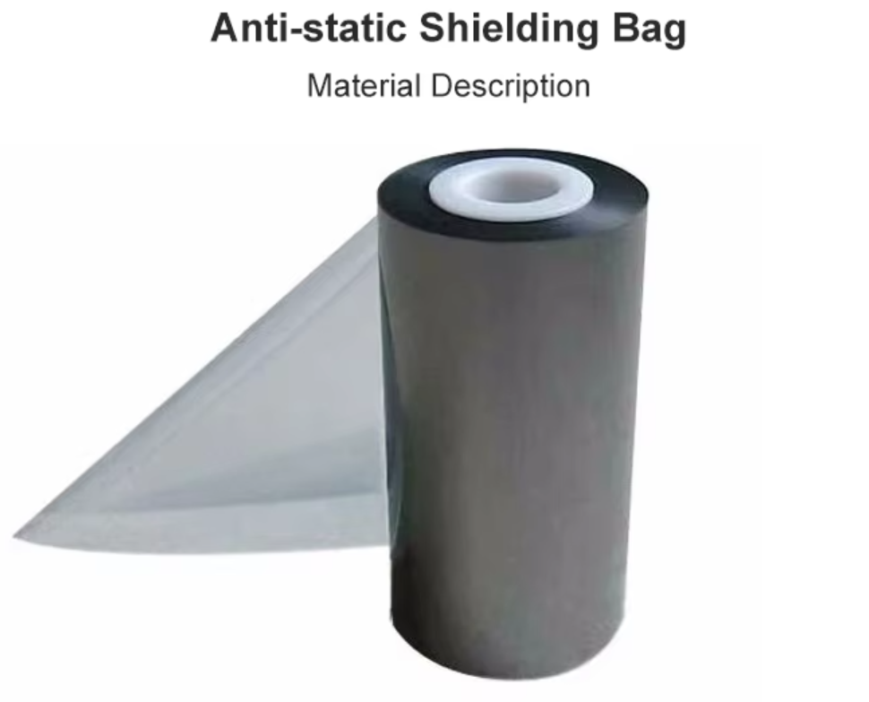 Custom ESD Shielding Bags Hard Disk Drive Packaging Bag Antistatic ESD Shielding Open Top ESD Shielding Bag