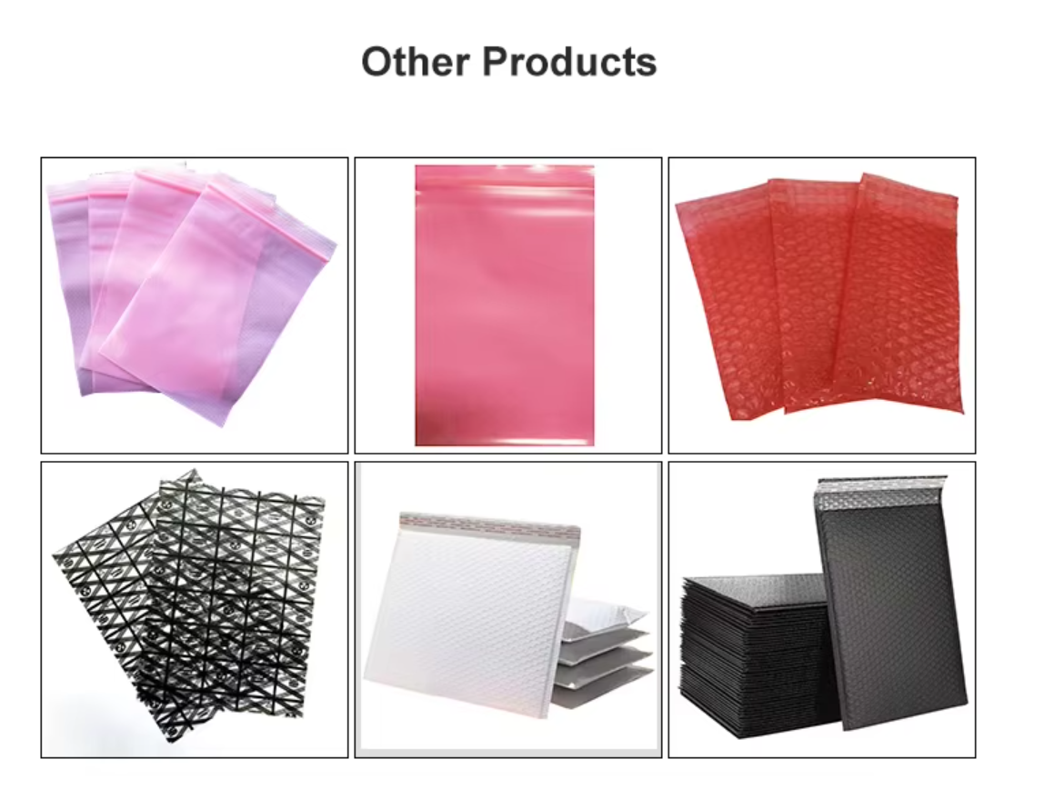Manufacturer Direct Sales Semiconductor Silver ESD Aluminum Foil Moisture Proof Bag for Electronic Products Packaging