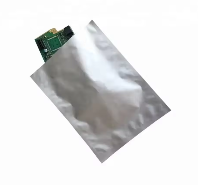 Aluminum Foil Zipper Handle Static Shielding AntiStatic Moisture-Proof ESD Moisture Barrier Bag