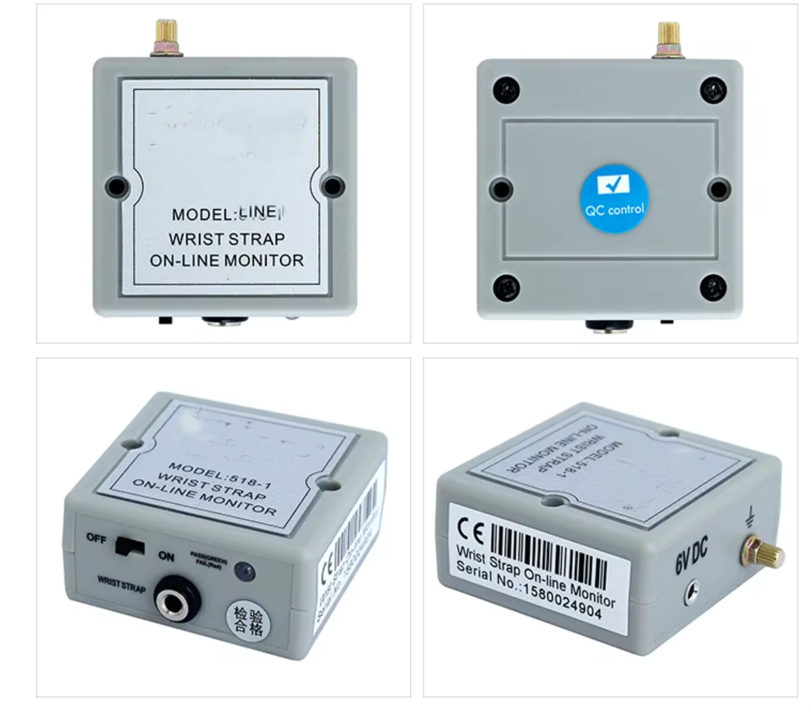 Antistatic Online Monitor Esd Wrist Strap Tester