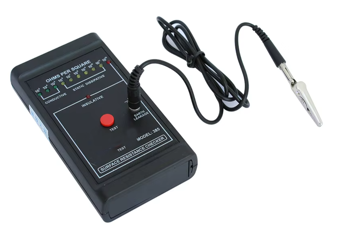 ESD Surface Earth Resistivity Meter Handhold Electric Resistance Tester Esd Tester Surface Resistance