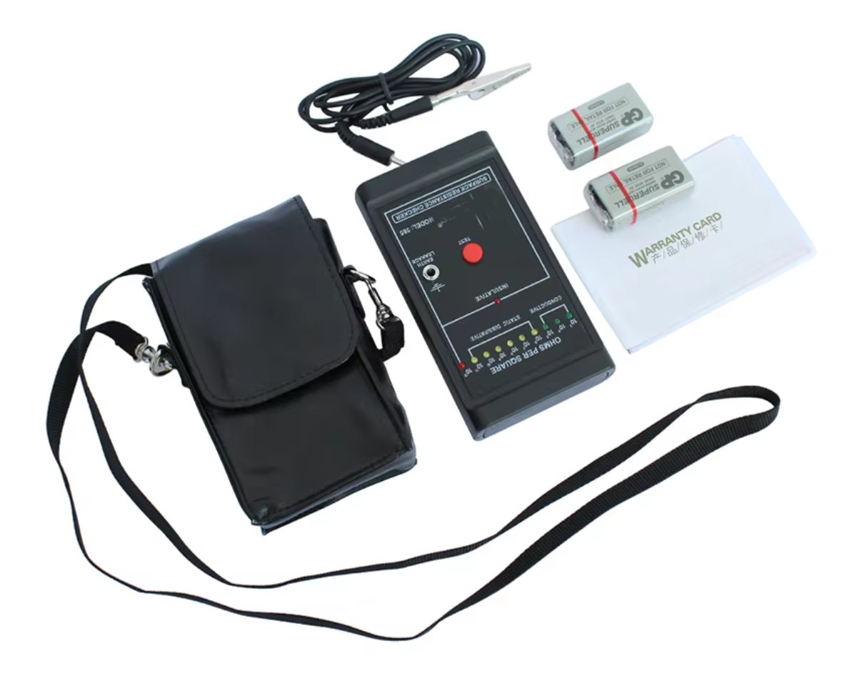ESD Surface Earth Resistivity Meter Handhold Electric Resistance Tester Esd Tester Surface Resistance