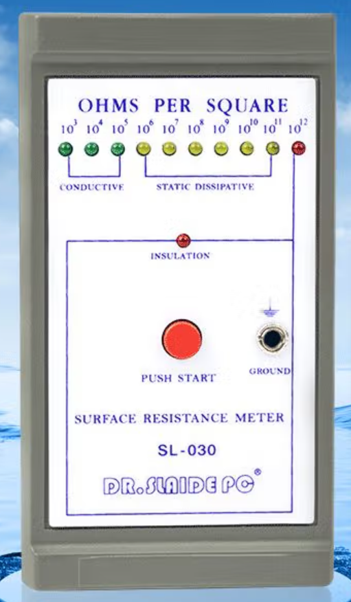 ESD Surface Earth Resistivity Meter Handhold Electric Resistance Tester Esd Tester Surface Resistance