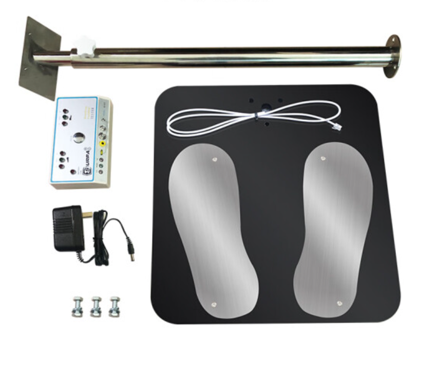 Dual 3-State Touch ESD Foot Tester New Condition Machinery Industrial Electronics Footwear/Wrist Strap Testing