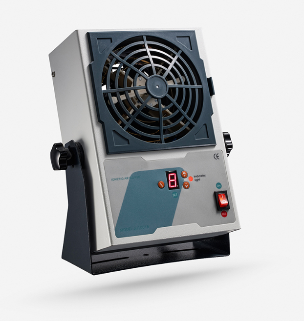 Digital AC automatic cleaning ion fan
