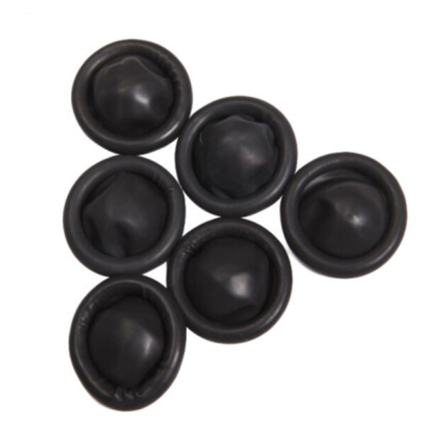 Black Powder Free Industrial Grade ESD Cleanroom Finger Cover Antistatic Latex Finger Cots for Electronic Industry