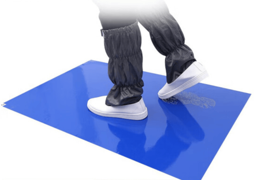 shoes Sticky Mat Peelable Multilayer Dust Decontamination Adhesive Floor LDPE Clean Room Center Entry