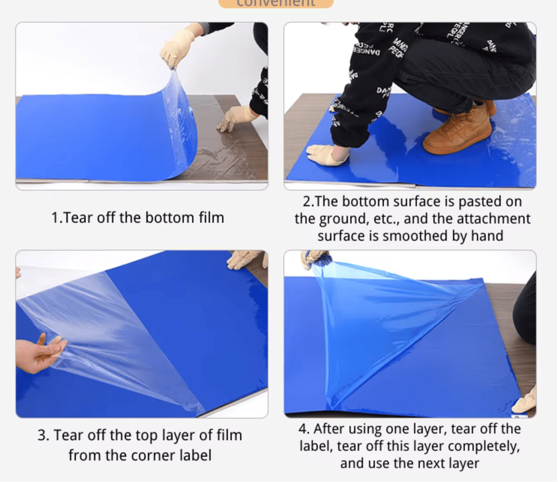 sticky mat for shoes