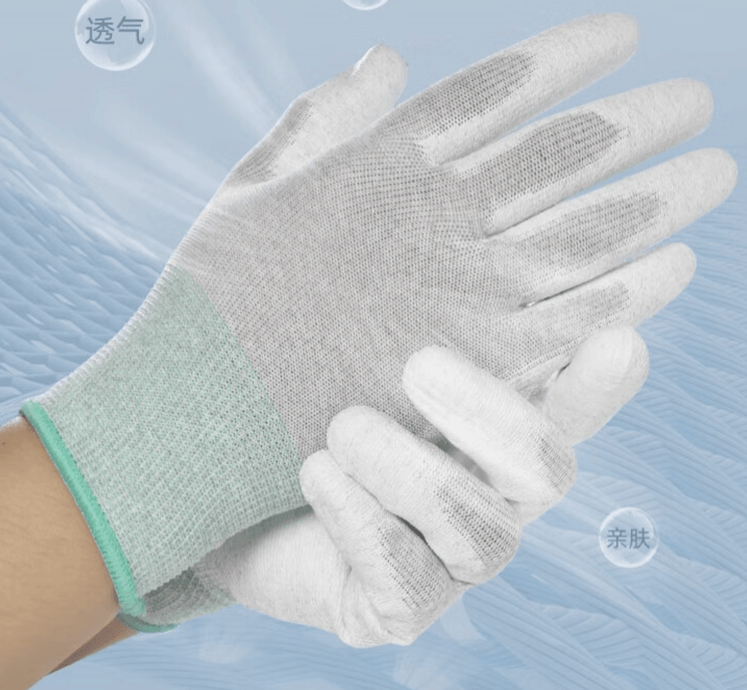 What are the new applications of ESD gloves?