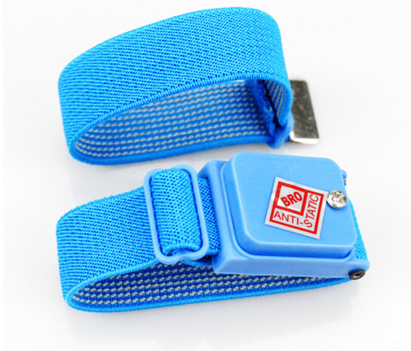 how to use a anti static wrist band?